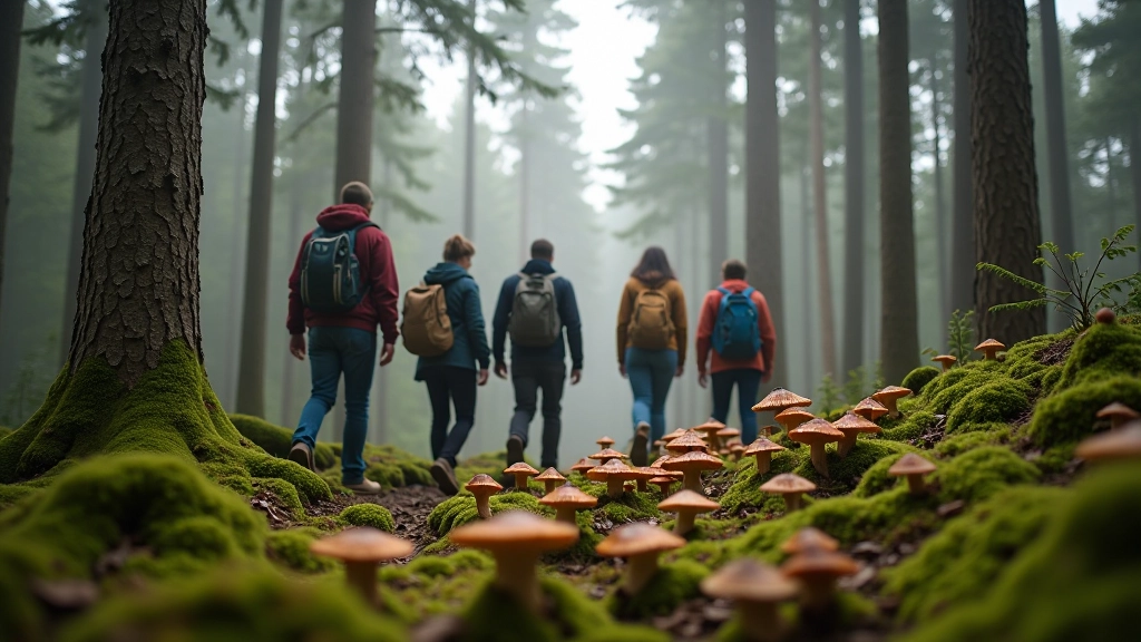 Beginner foraging walk in baltivent forest